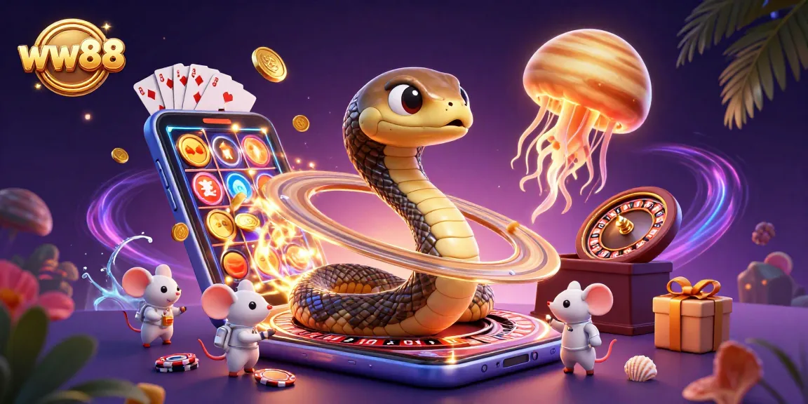 Experience thrilling wins at ww88 with a cosmic casino featuring unique characters and exciting game elements.