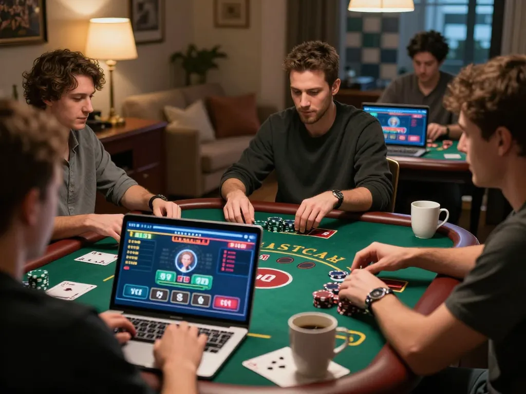 Players engage in an exciting live dealer game on go88 for a thrilling online casino experience.