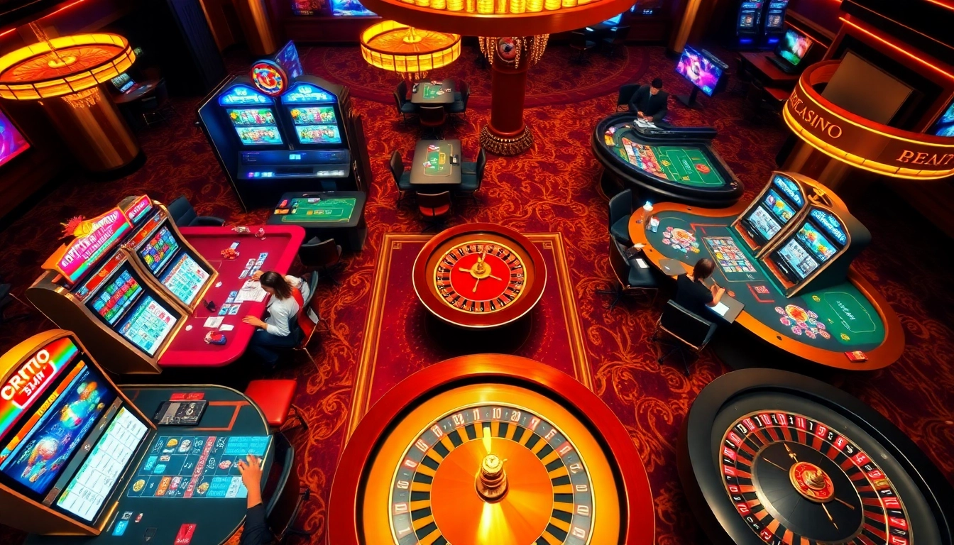 Experience the excitement of the best crypto casinos with vibrant tables, slots, and online interfaces.