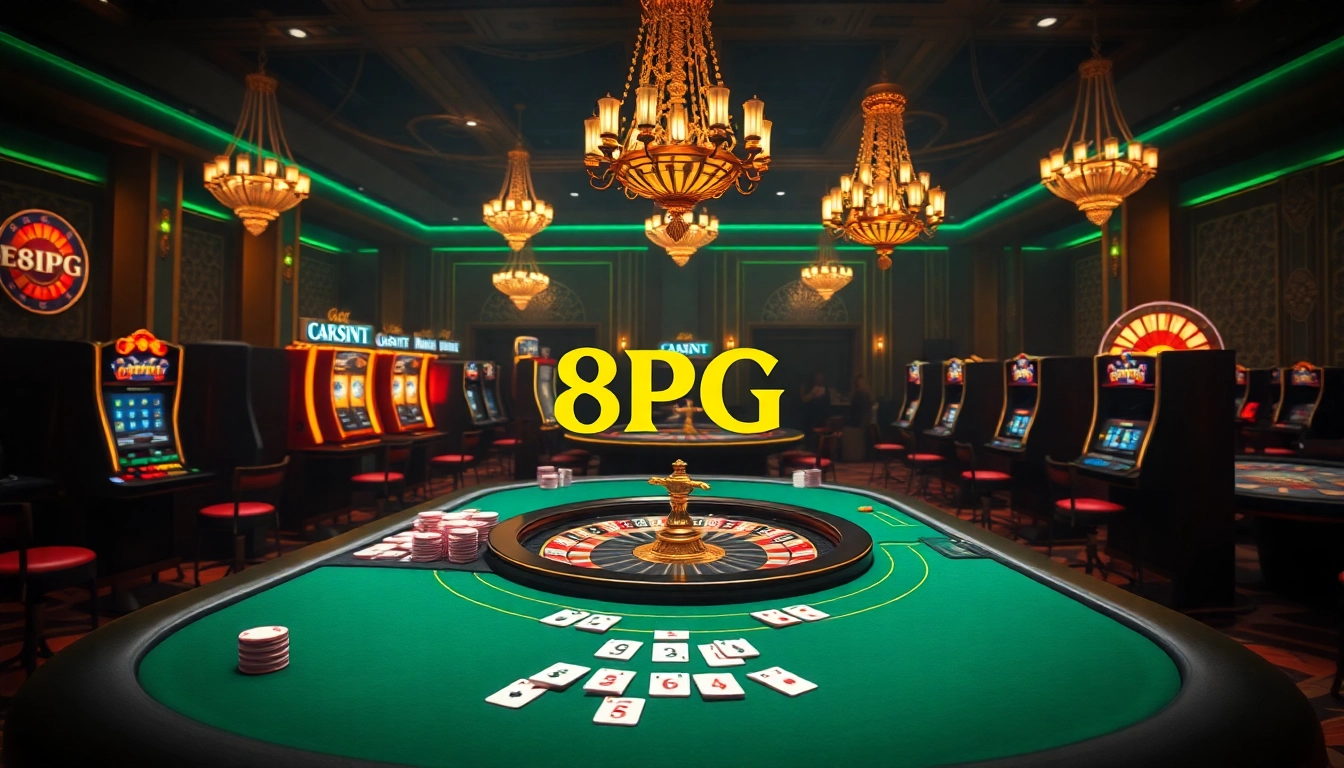 Experimenta la emoción de un casino con los cautivadores juegos en línea de 8PG y una atmósfera de lujo.