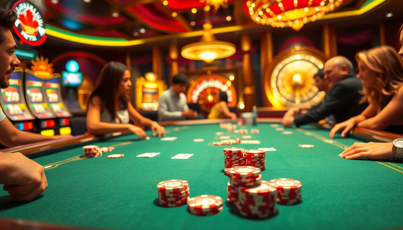 Experience the thrill of play on poker tables at https://qq888.dev/, highlighted by vibrant chips and cards.